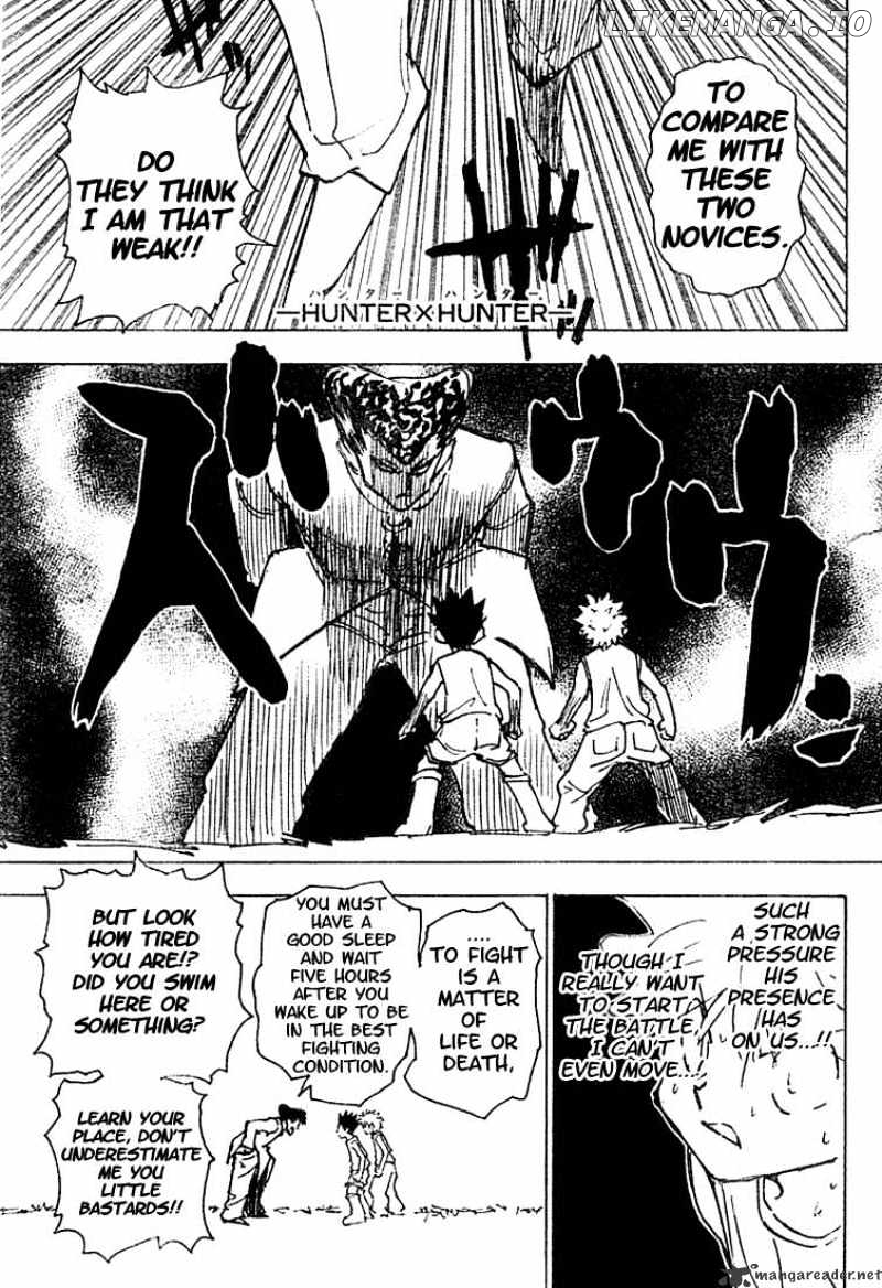 Hunter x Hunter, Chapter 203 image 02
